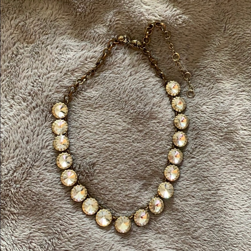 J. Crew studded statement necklace